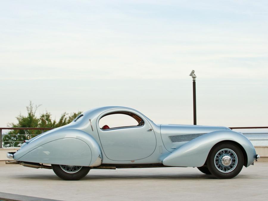  Talbot-Lago T23 Teardrop Coupe by Figoni & Falaschi 1938 года  (фото 6 из 50)